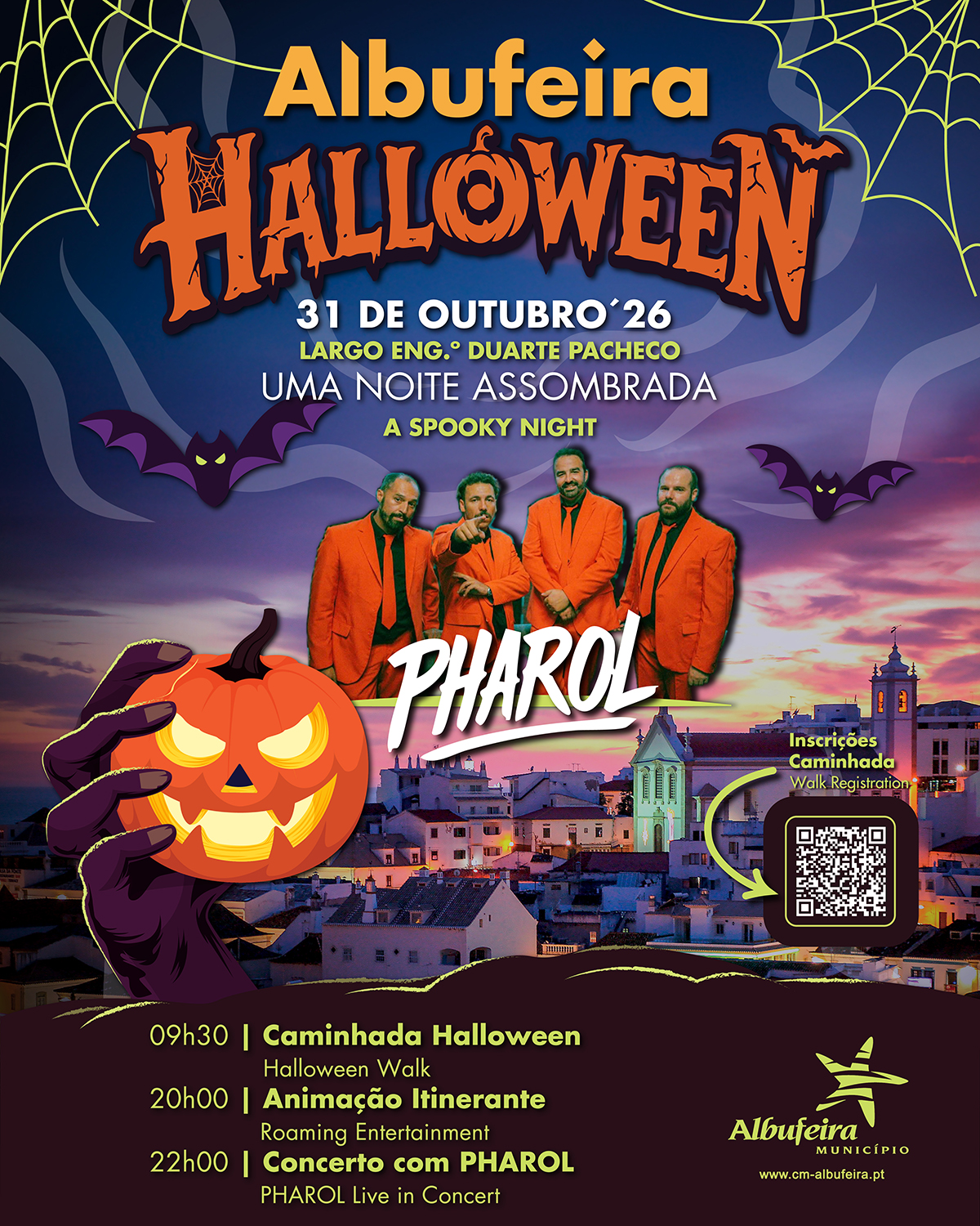 Albufeira Halloween — 31 October 2026